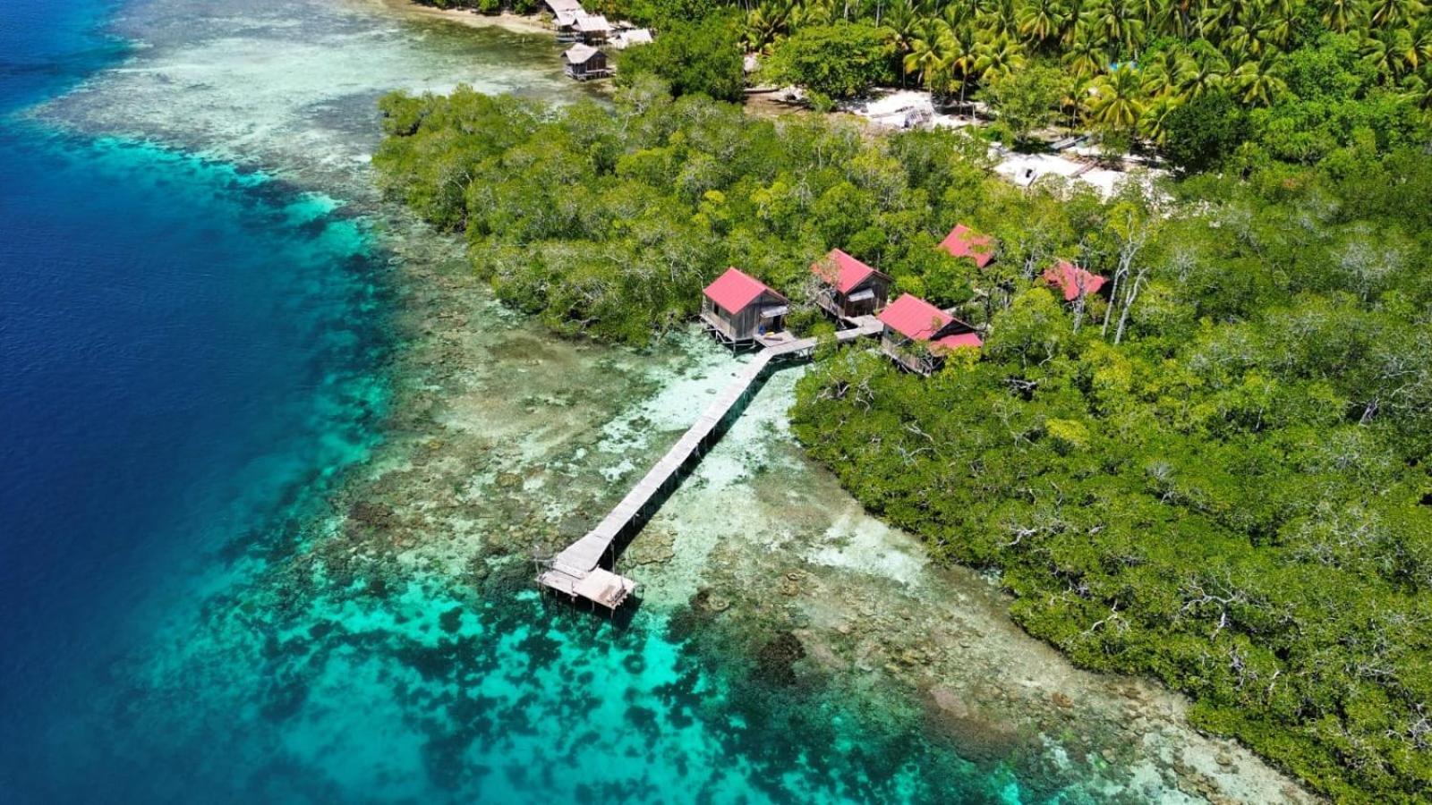 BesirRaja Ampat Blue Sea别墅 外观 照片