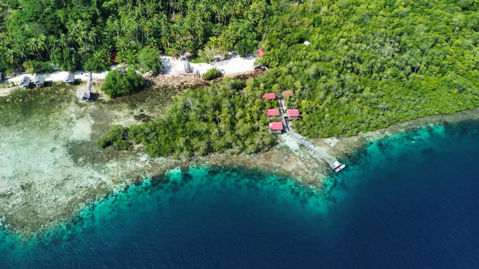 BesirRaja Ampat Blue Sea别墅 外观 照片