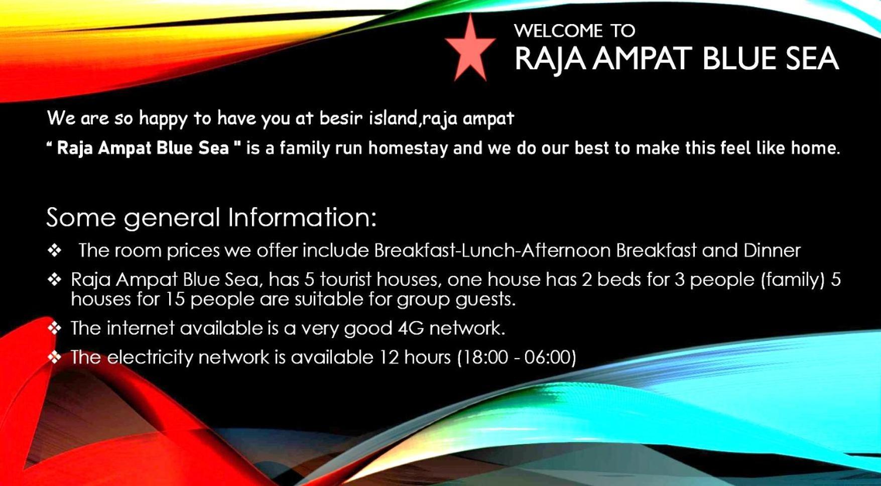 BesirRaja Ampat Blue Sea别墅 外观 照片